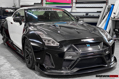 DarwinPRO BKSSII Style Carbon Fiber Hood | 2008-2023 Nissan GTR R35