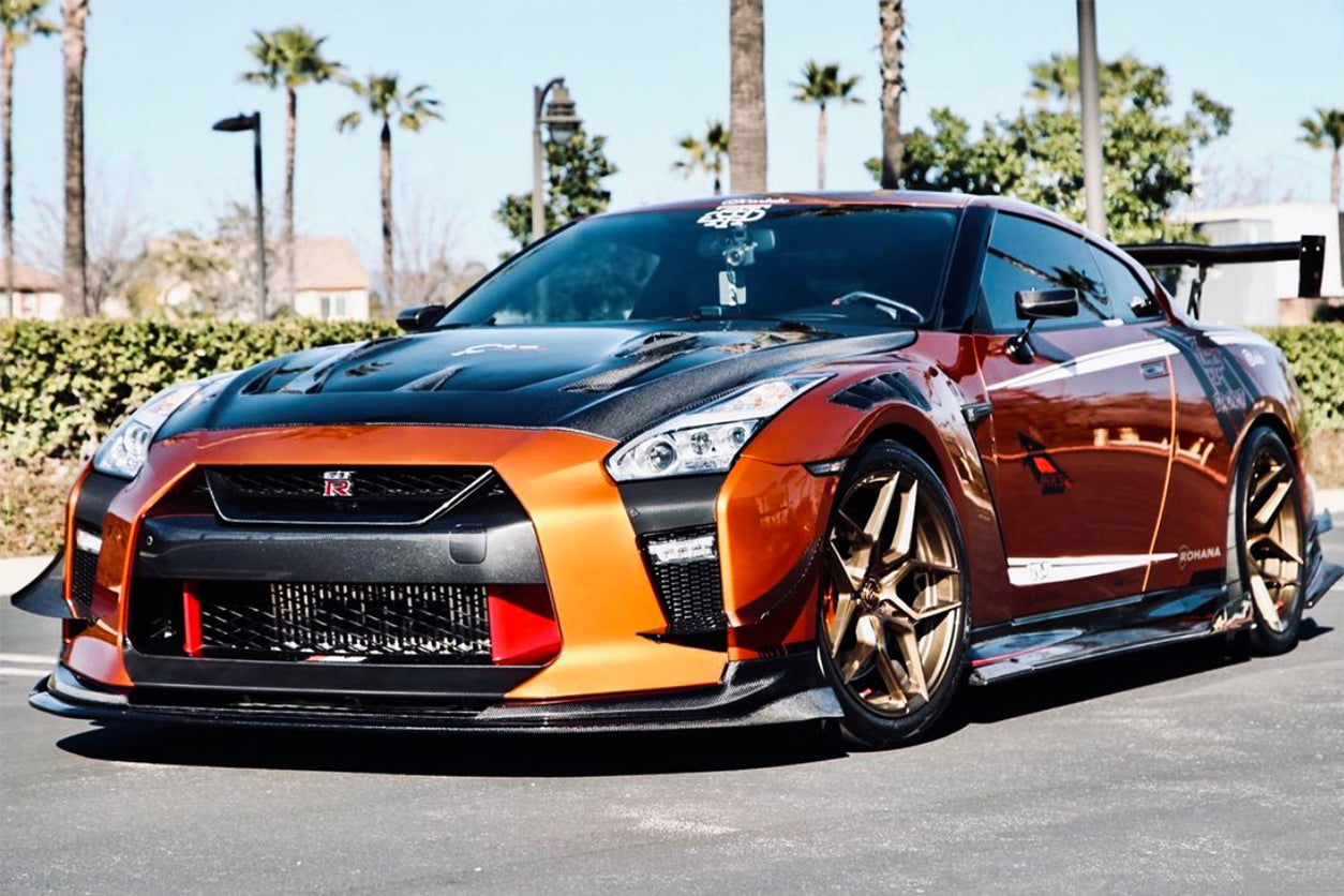 DarwinPRO BKSSII Style Carbon Fiber Hood | 2008-2023 Nissan GTR R35