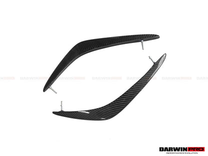 DarwinPRO Carbon Fiber Front Canards | 2008-2011 Nissan GTR R35