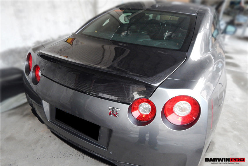 Maletero de fibra de carbono DarwinPRO 2008-2025 Nissan GTR R35 CBA DBA EBA AMS