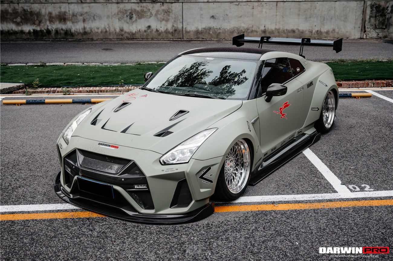 DarwinPRO BKSSII Style Front Bumper | 2008-2023 Nissan GTR R35