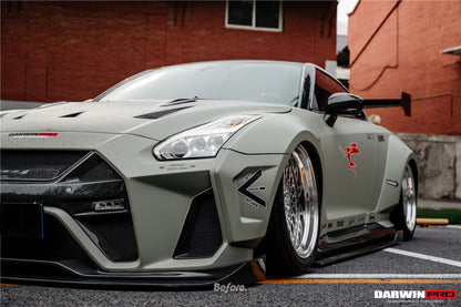 DarwinPRO BKSSII Style Front Bumper | 2008-2023 Nissan GTR R35