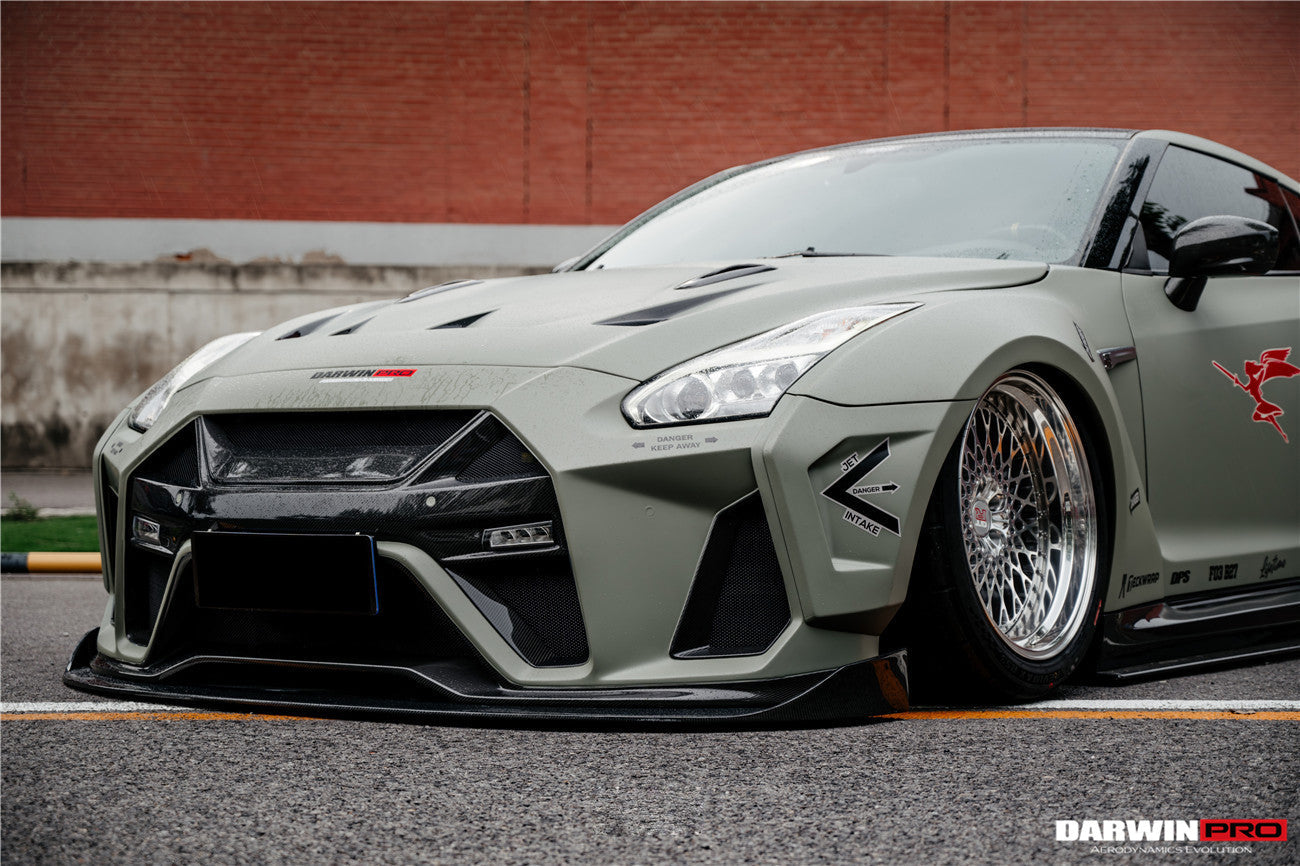DarwinPRO BKSSII Style Front Bumper | 2008-2023 Nissan GTR R35