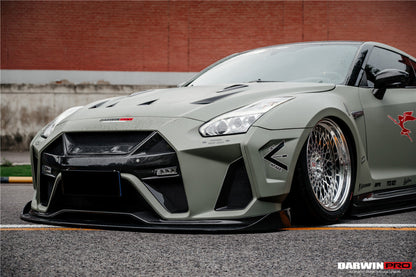 DarwinPRO BKSSII Style Front Bumper | 2008-2023 Nissan GTR R35