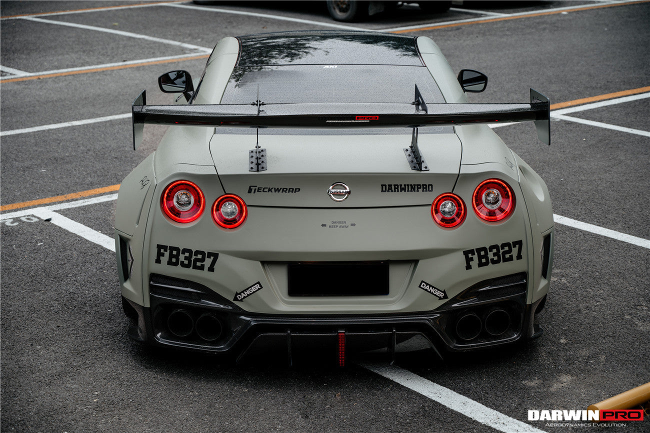 DarwinPRO BKSSII Style Partial Carbon Fiber Full Wide Body Kit | 2008-2023 Nissan GTR R35