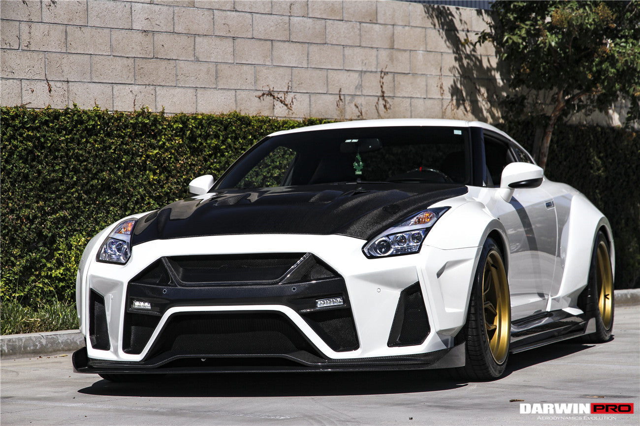 DarwinPRO BKSSII Style Front Bumper | 2008-2023 Nissan GTR R35