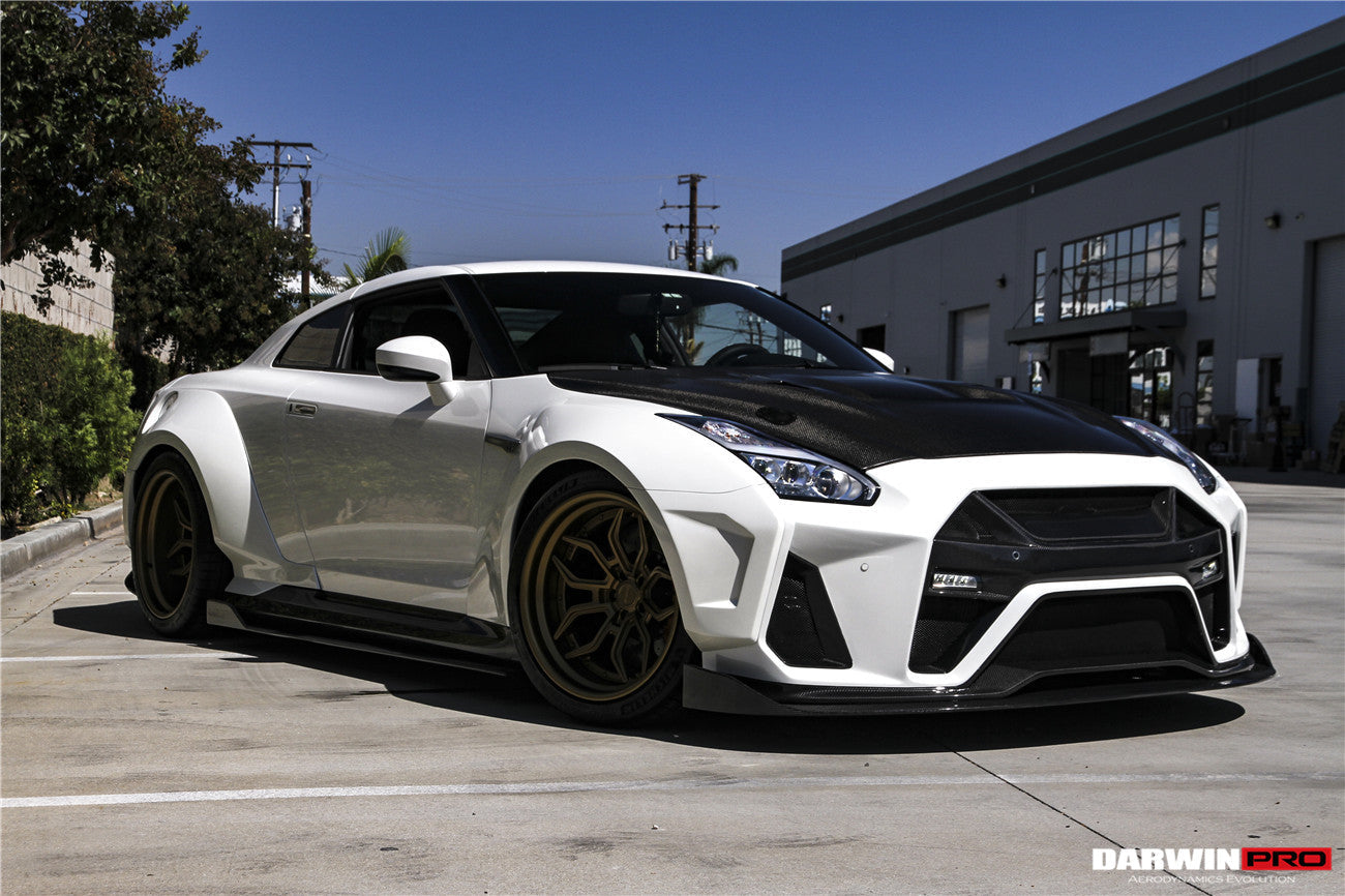 DarwinPRO BKSSII Style Front Bumper | 2008-2023 Nissan GTR R35
