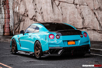 Faldones laterales de fibra de carbono DarwinPRO para Nissan GTR R35 EBA BKSS (2008-2023)