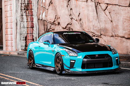 Faldones laterales de fibra de carbono DarwinPRO para Nissan GTR R35 EBA BKSS (2008-2023)