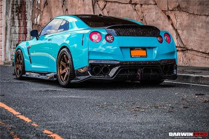 Difusor trasero de fibra de carbono DarwinPRO 2017-2023 Nissan GTR R35 EBA BKSS