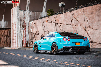 Difusor trasero de fibra de carbono DarwinPRO 2017-2023 Nissan GTR R35 EBA BKSS