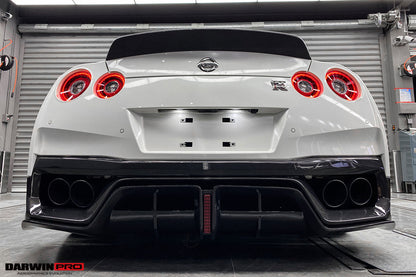 DarwinPRO 2008-2023 Nissan GTR R35 CBA DBA EBA BKSS Style Carbon Fiber Trunk Spoiler