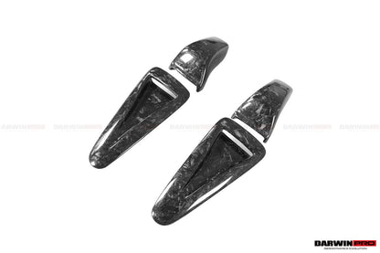 DarwinPRO 2008-2023 Nissan GTR R35 CBA DBA EBA Carbon Fiber Hood Scoop (4 PCS)