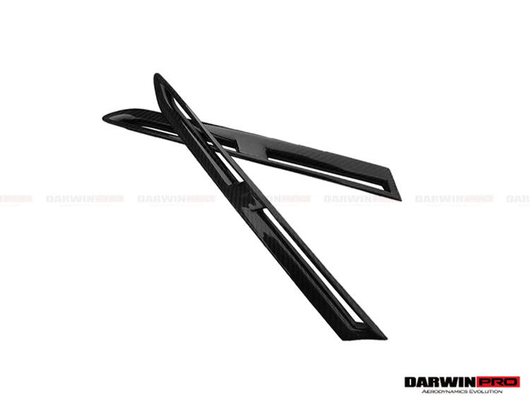 Ventilaciones de guardabarros de fibra de carbono DarwinPRO | Nissan GTR R35 2008-2023