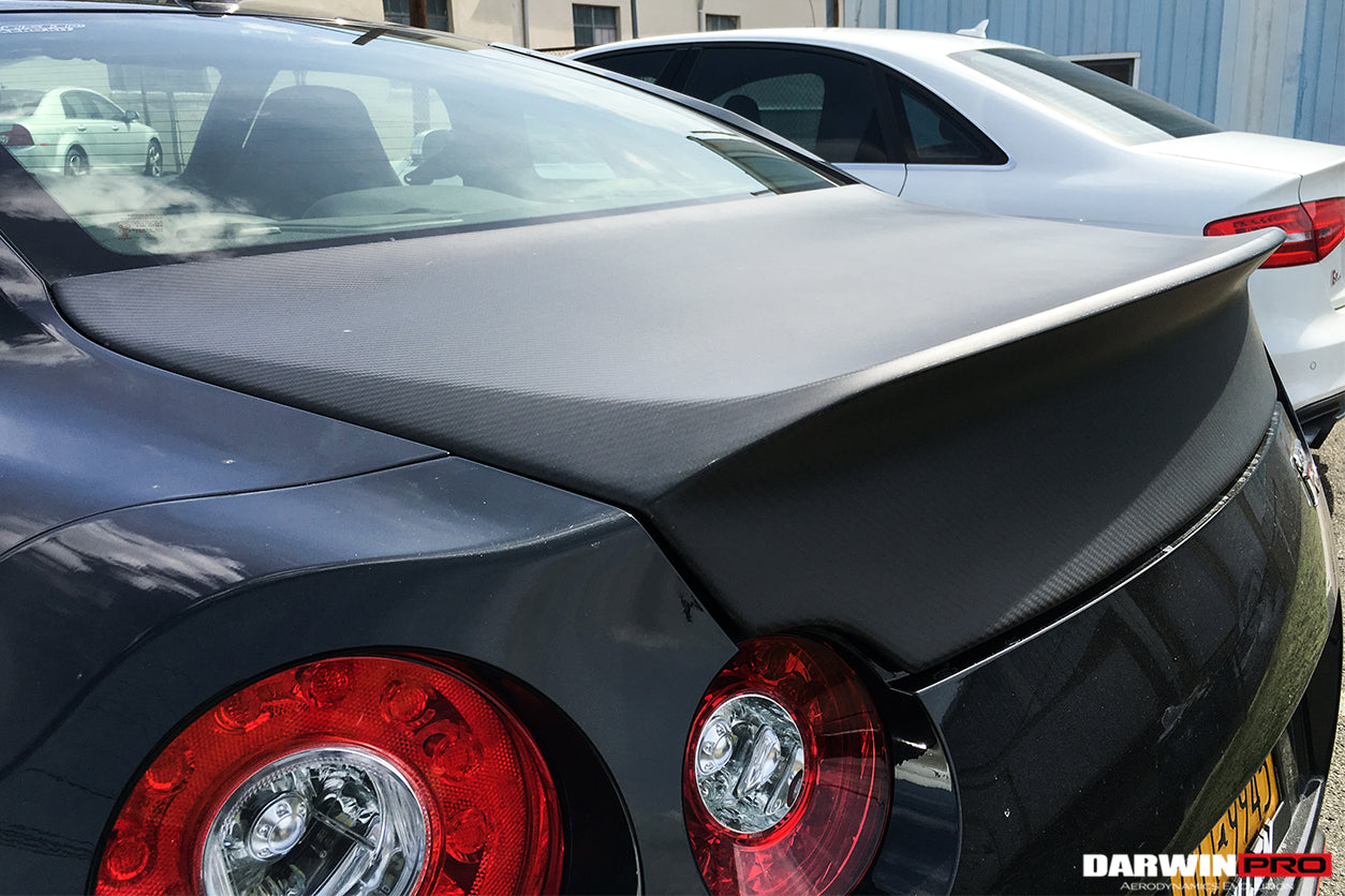 DarwinPRO DLK Style Carbon Fiber Trunk | 2008-2025 Nissan GTR R35
