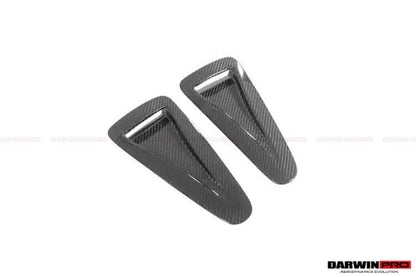 DarwinPRO Carbon Fiber Hood Scoop (2 PCS) | 2008-2023 Nissan GTR R35
