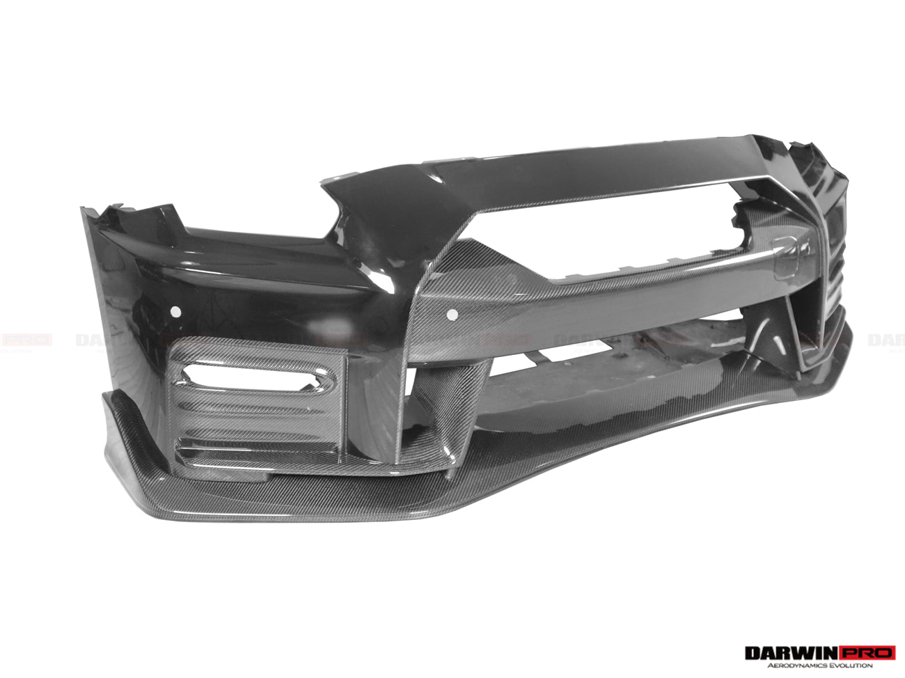 Parachoques delantero de fibra de carbono original NISMO 1:1 DarwinPRO 2008-2023 Nissan GTR R35 CBA DBA EBA
