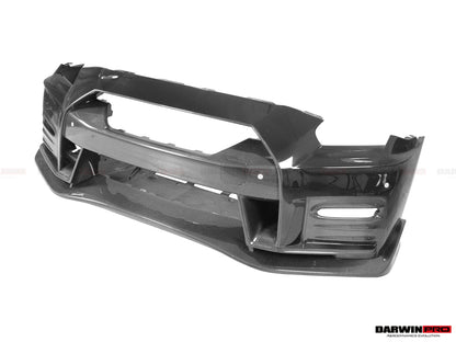 Parachoques delantero de fibra de carbono original NISMO 1:1 DarwinPRO 2008-2023 Nissan GTR R35 CBA DBA EBA