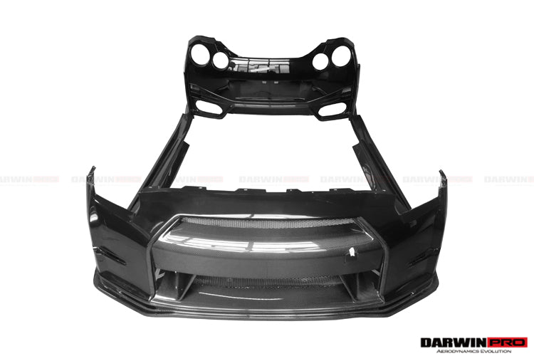 Kit de carrocería completa de fibra de carbono DarwinPRO 2008-2016 Nissan GTR R35 CBA DBA Ver15 NSM Style Part