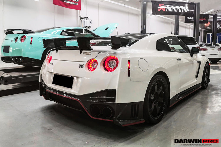 Kit de carrocería completa de fibra de carbono DarwinPRO 2008-2016 Nissan GTR R35 CBA DBA Ver15 NSM Style Part