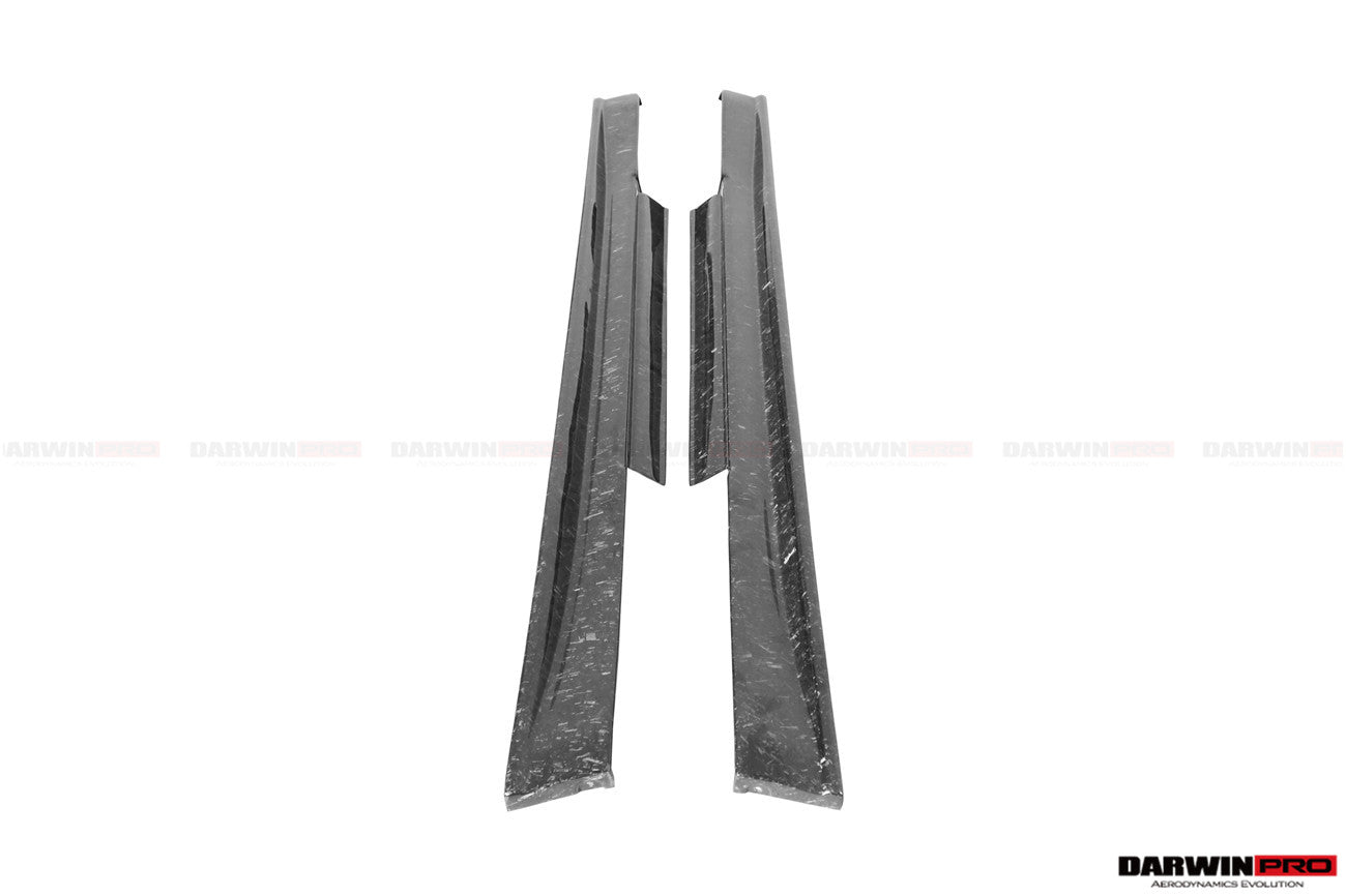 DarwinPRO ZEL Style Carbon Fiber Side Skirts | 2008-2023 Nissan GTR R35