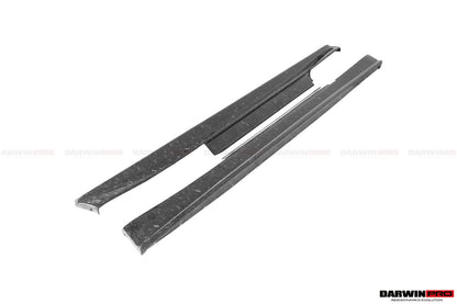 DarwinPRO ZEL Style Carbon Fiber Side Skirts | 2008-2023 Nissan GTR R35