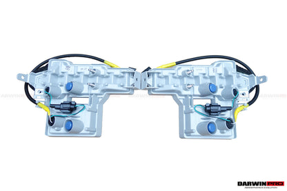 DarwinPRO 2012-2016 Nissan GTR R35 DBA Front Bumper LED Day Running Lights