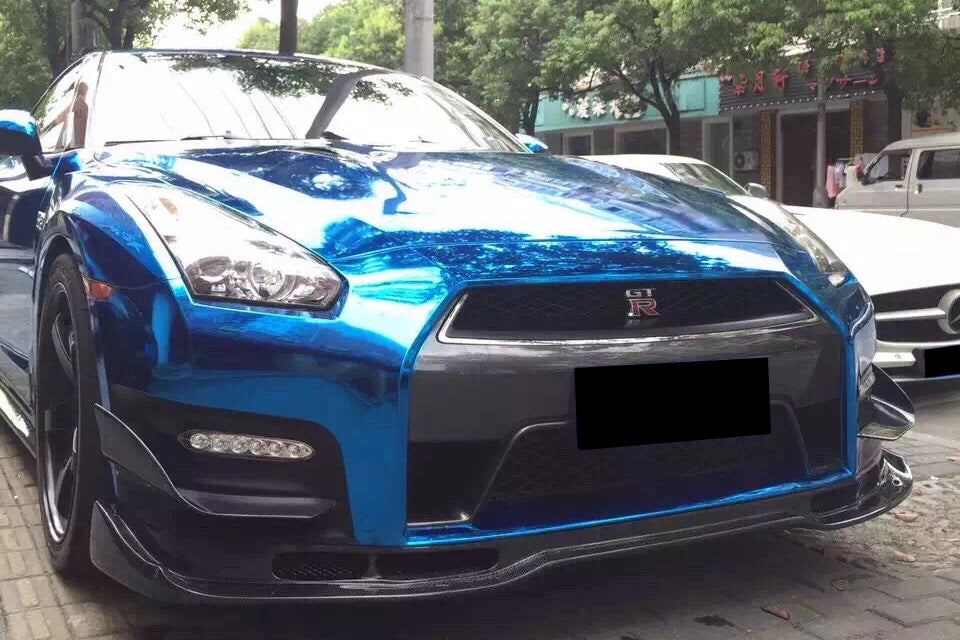 DarwinPRO 2012-2016 Nissan GTR R35 DBA BSE Style Carbon Fiber Front Lip