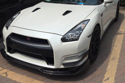 DarwinPRO 2012-2016 Nissan GTR R35 DBA BSE Style Carbon Fiber Front Lip