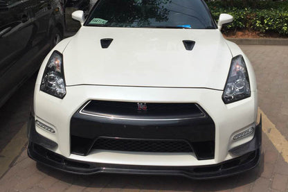 DarwinPRO 2012-2016 Nissan GTR R35 DBA BSE Style Carbon Fiber Front Lip
