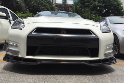 DarwinPRO 2012-2016 Nissan GTR R35 DBA BSE Style Carbon Fiber Front Lip