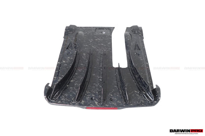 DarwinPRO 2012-2023 Nissan GTR R35 DBA EBA NSM Style Carbon Fiber Rear Diffuser Undertary With canards & break light