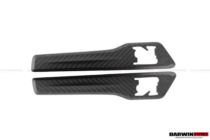 DarwinPRO 2015-2023 Nissan GTR R35 DBA EBA Carbon Fiber Fender Logo Cover