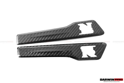 DarwinPRO 2015-2023 Nissan GTR R35 DBA EBA Carbon Fiber Fender Logo Cover