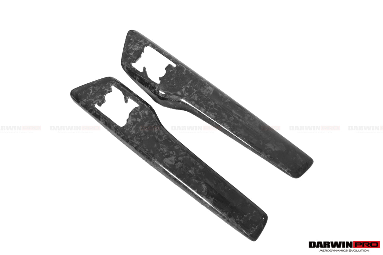 DarwinPRO 2015-2023 Nissan GTR R35 DBA EBA Carbon Fiber Fender Logo Cover