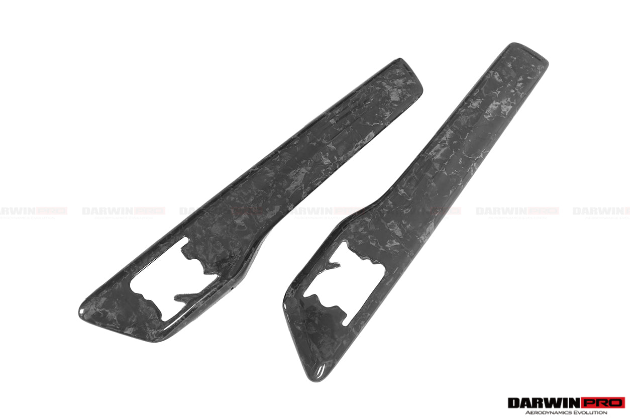 DarwinPRO 2015-2023 Nissan GTR R35 DBA EBA Carbon Fiber Fender Logo Cover