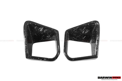 DarwinPRO BKSS Style Carbon Fiber Front Bumper Vents | 2017-2023 Nissan GTR R35