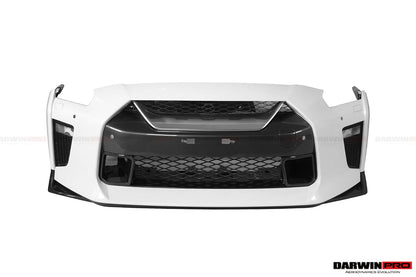 DarwinPRO BKSS Style Carbon Fiber Front Bumper Vents | 2017-2023 Nissan GTR R35