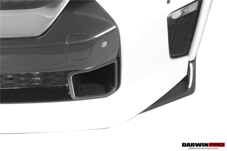 DarwinPRO BKSS Style Carbon Fiber Front Bumper Vents | 2017-2023 Nissan GTR R35