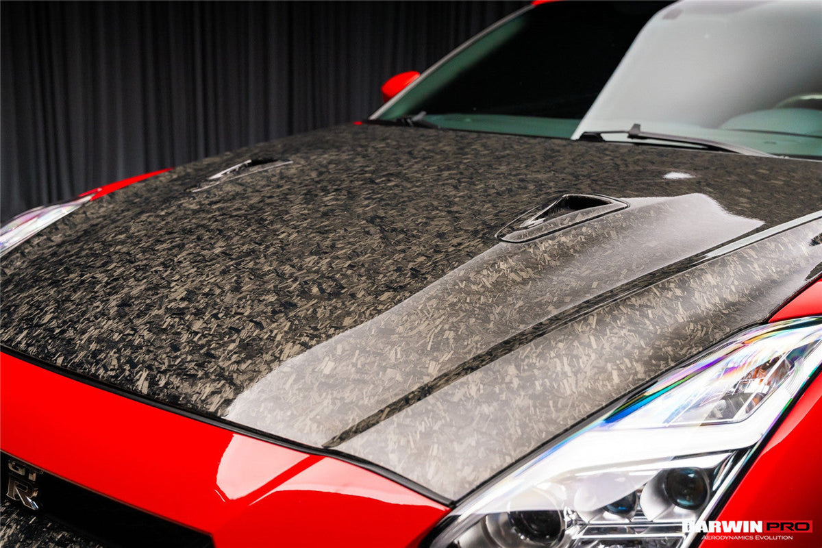 DarwinPRO Carbon Fiber Hood | 2017-2023 Nissan GTR R35
