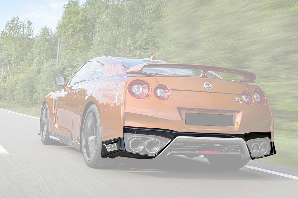 Difusor trasero de fibra de carbono DarwinPRO 2017-2023 Nissan GTR R35 EBA
