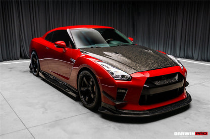 DarwinPRO BKSS Style Carbon Fiber Side Skirts | 2008-2023 Nissan GTR R35