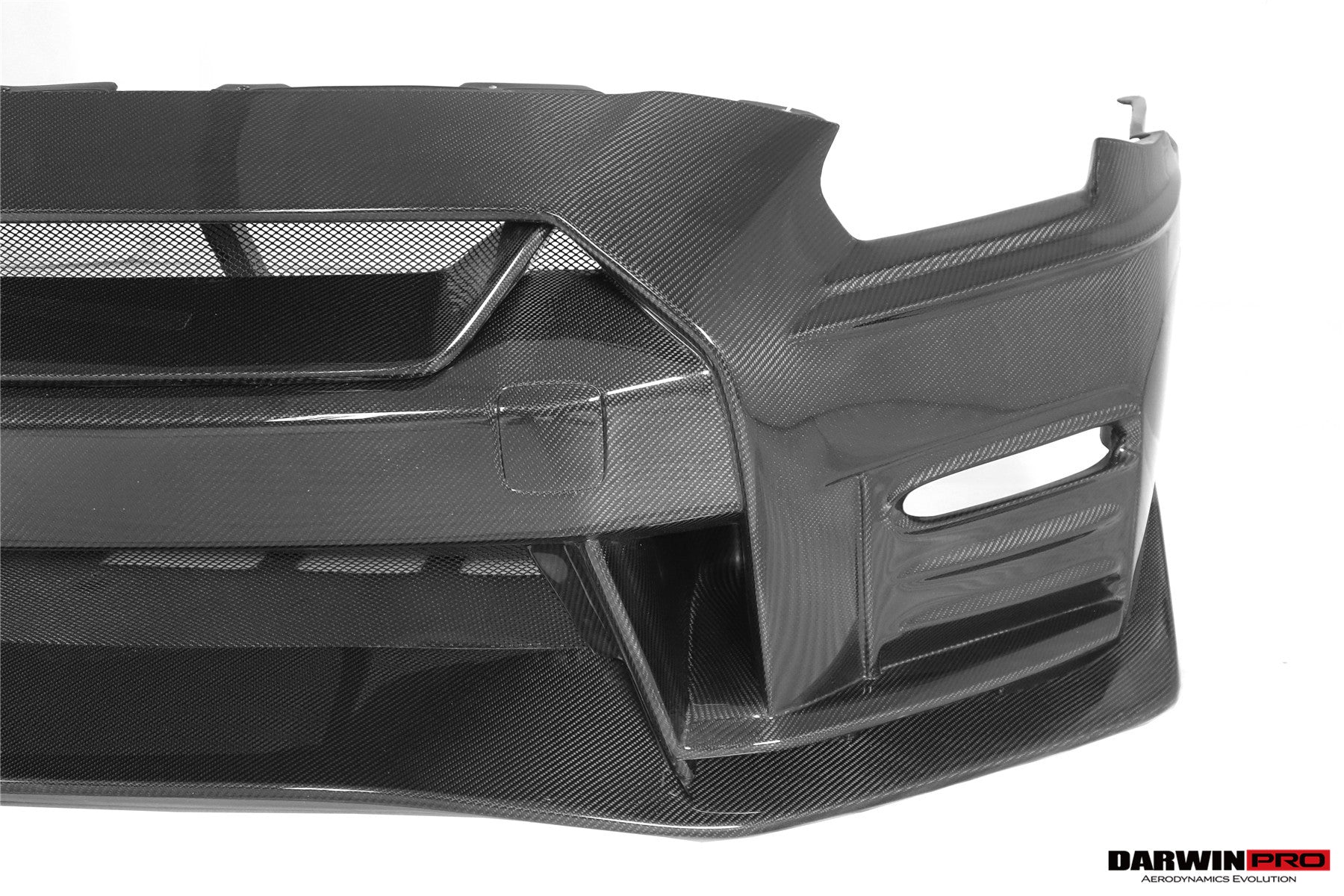 DarwinPRO 2017-2023 Nissan GTR R35 EBA NSM Style Partial Carbon Fiber Front Bumper