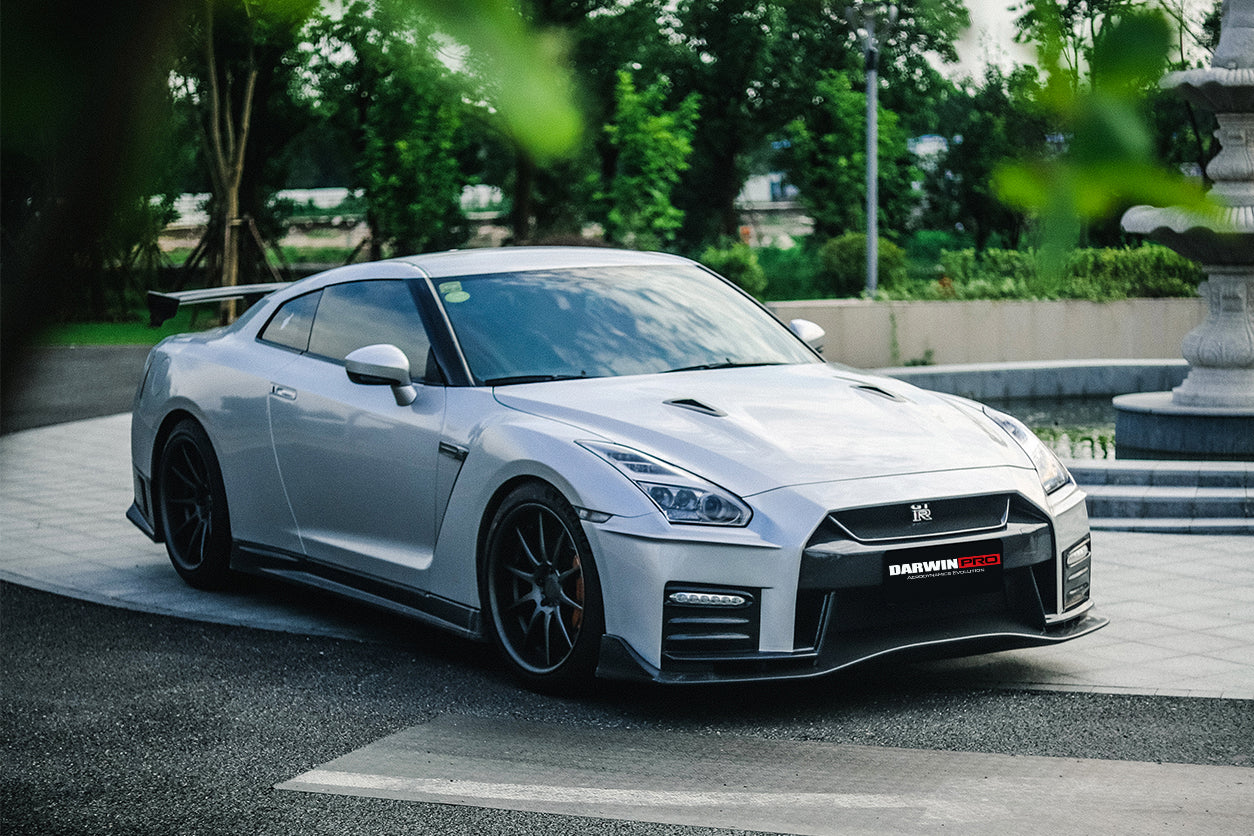 Faldones laterales de fibra de carbono DarwinPRO para Nissan GTR R35 CBA DBA NSM (2008-2023)