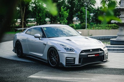 Faldones laterales de fibra de carbono DarwinPRO para Nissan GTR R35 CBA DBA NSM (2008-2023)