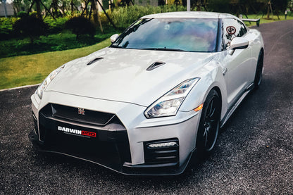 Faldones laterales de fibra de carbono DarwinPRO para Nissan GTR R35 CBA DBA NSM (2008-2023)