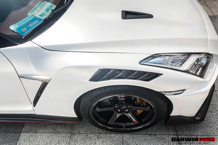 DarwinPRO NSM Style Partial Carbon Fiber Fender | 2008-2023 Nissan GTR R35
