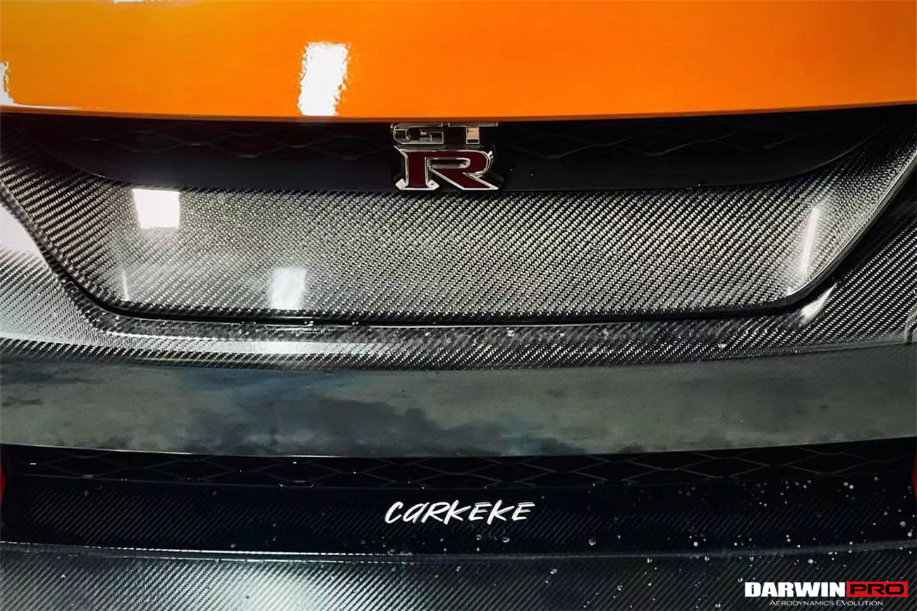 Parrilla de fibra de carbono DarwinPRO 2017-2023 Nissan GTR R35 EBA estilo OE