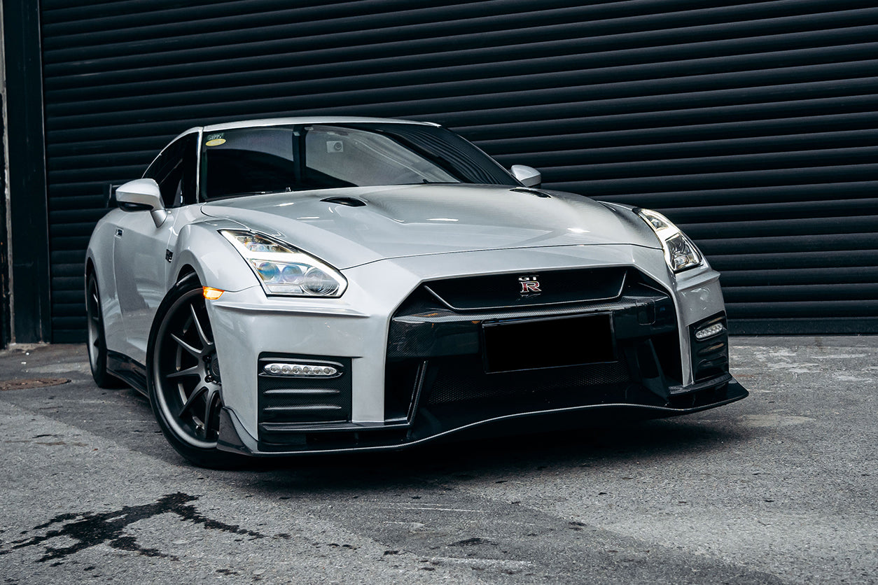 DarwinPRO NSM Style Partial Carbon Fiber Front Bumper | 2008-2016 Nissan GTR R35