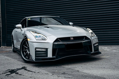 DarwinPRO NSM Style Partial Carbon Fiber Front Bumper | 2008-2016 Nissan GTR R35